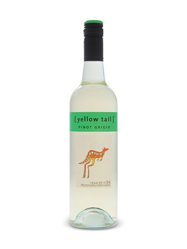 [68254] Yellow Tail Pinot Grigio - 750 ml bottle