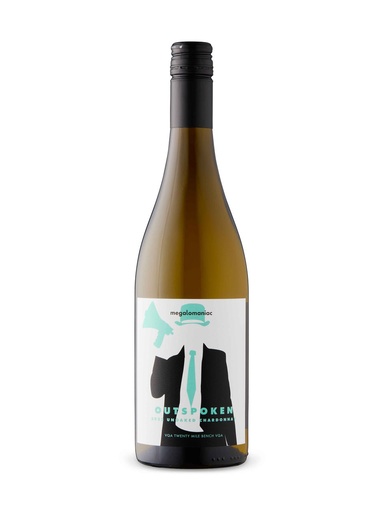 [46015] Megalomaniac Outspoken Unoaked Chardonnay VQA - 750 ml bottle