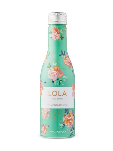 [19295] Pelee Island Lola Pinot Grigio VQA - 250 ml can