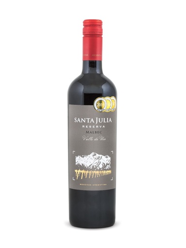 [429761] Santa Julia Reserva Malbec - 750 ml bottle