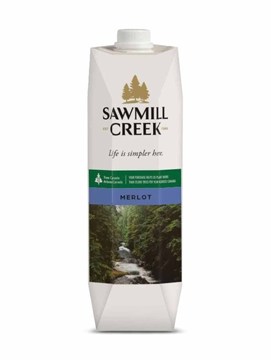[26807] Sawmill Creek Merlot - 1000 ml tetra