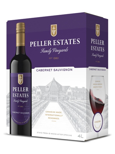 [331371] Peller Family Vineyards Cabernet Sauvignon - 4000 ml bagnbox