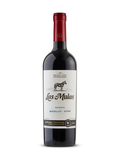 [454868] Las Mulas Merlot Reserva Organic - 750 ml bottle