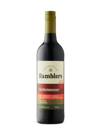 [37962] Ramblers Schmoozer Cabernet Merlot VQA - 750 ml bottle