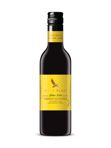 [15941] Wolf Blass Yellow Label Cabernet Sauvignon - 375 ml bottle