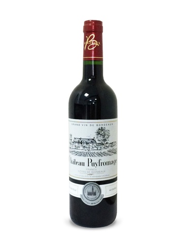 [33605] Chateau Puyfromage Francs Cotes De Bordeaux AOC - 750 ml bottle