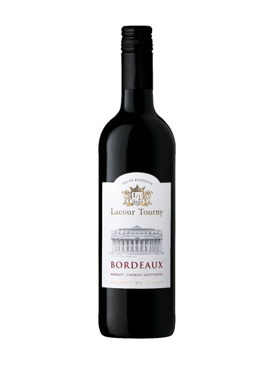 [17447] Lacour Tourny Bordeaux Merlot Cabernet - 750 ml bottle