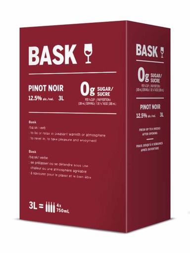 [23072] Bask Pinot Noir - 3000 ml bagnbox