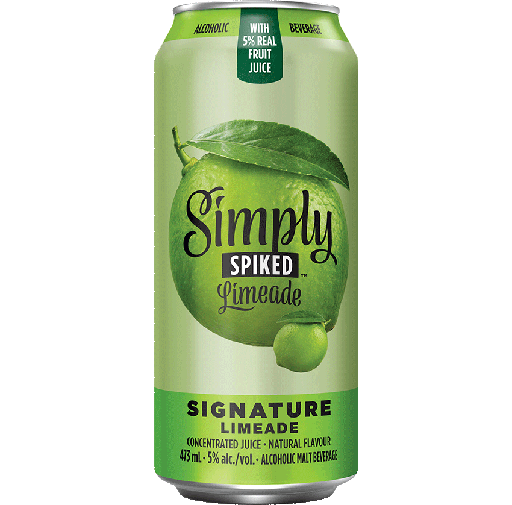 SIMPLY SPIKED SIGNATURE LIMEADE 1 X Can 473 ml 
