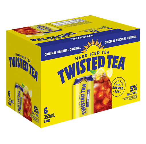 TWISTED TEA ORIGINAL 6 X Can 355 ml 