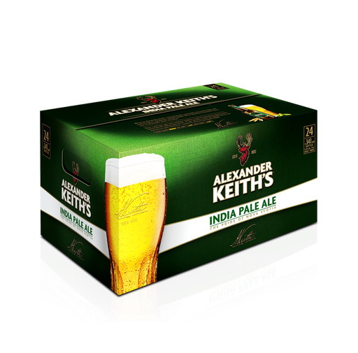 ALEXANDER KEITHS IPA 24 X Bottle 341 ml 