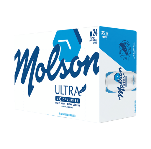 MOLSON ULTRA 24 X Can 355 ml 