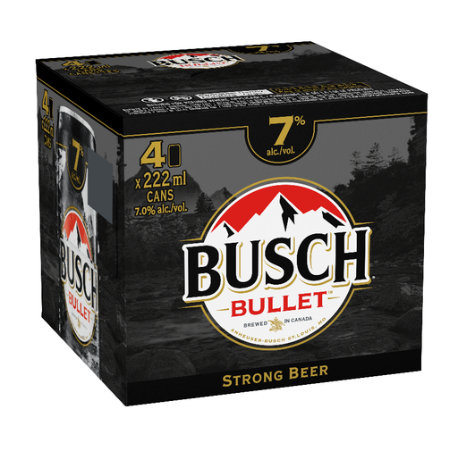 BUSCH BULLET 4 X Can 222 ml 