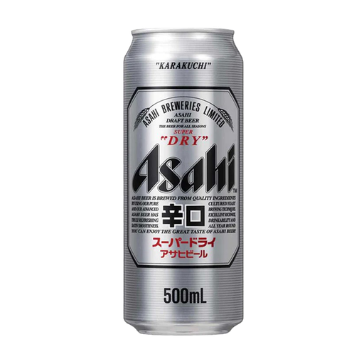 ASAHI SUPER DRY 1 X Can 500 ml 