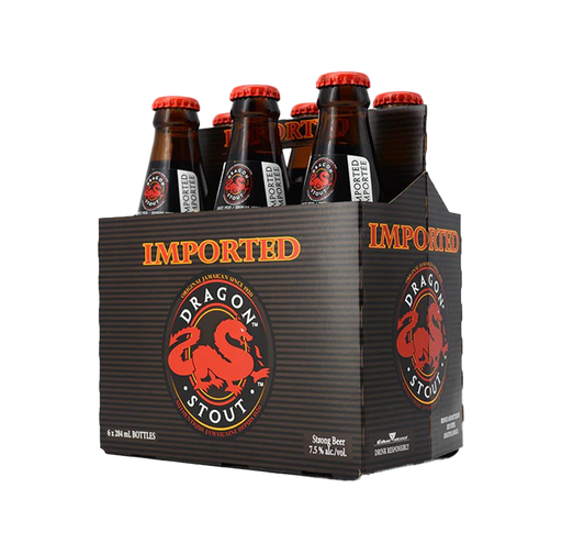 DRAGON STOUT 6 X Bottle 284 ml 