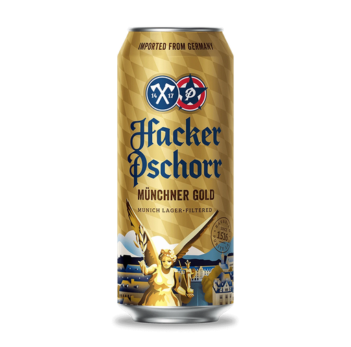 HACKER-PSCHORR MUNICH GOLD LAGER 1 X Can 500 ml 