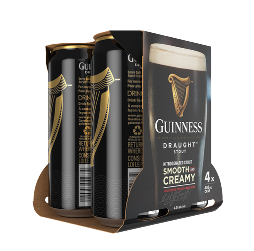 GUINNESS PUB DRAUGHT 4 X Can 440 ml 